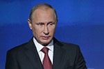 Путин выступил на форуме "Россия зовёт!"