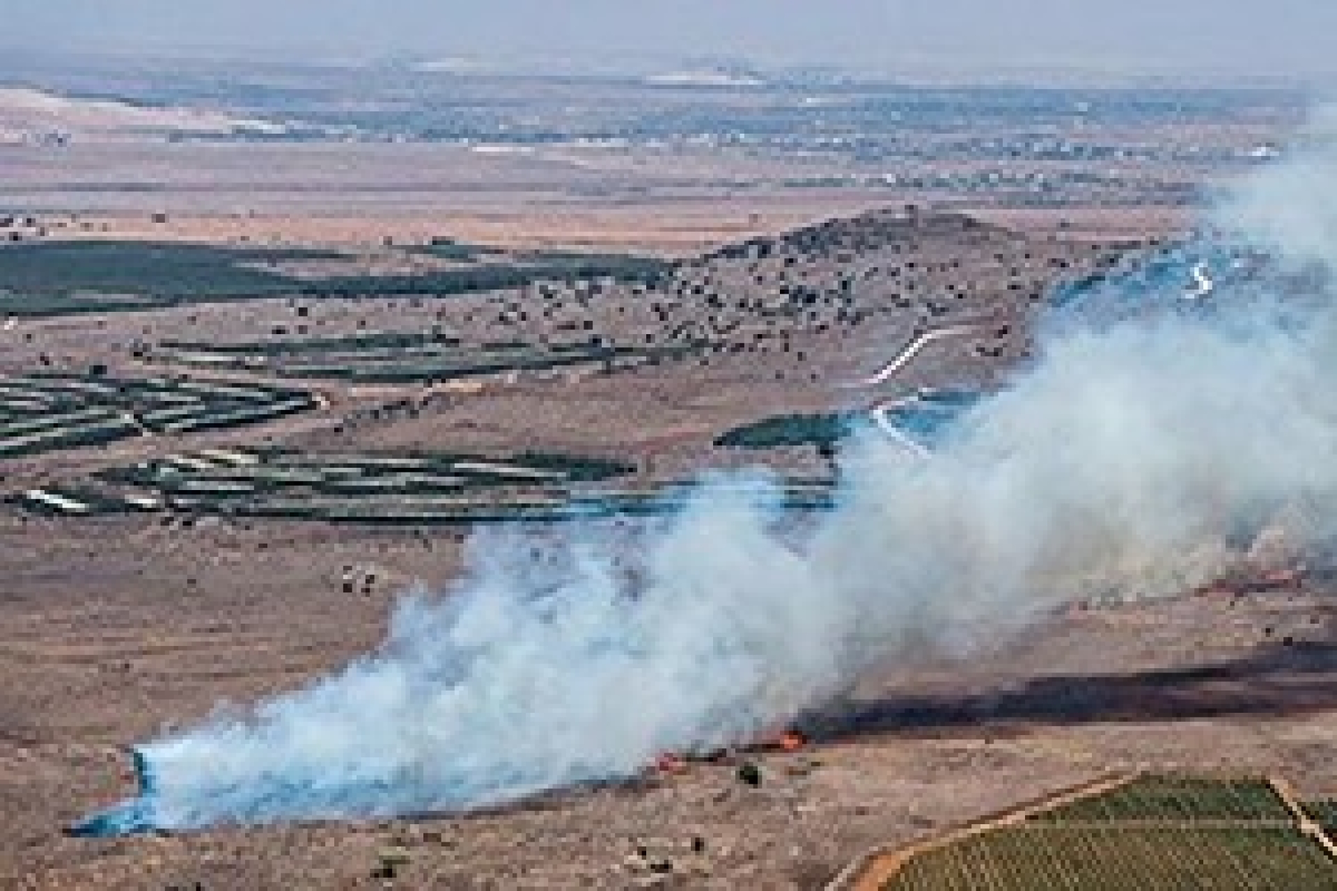 Военный самолёт упал под Дамаском