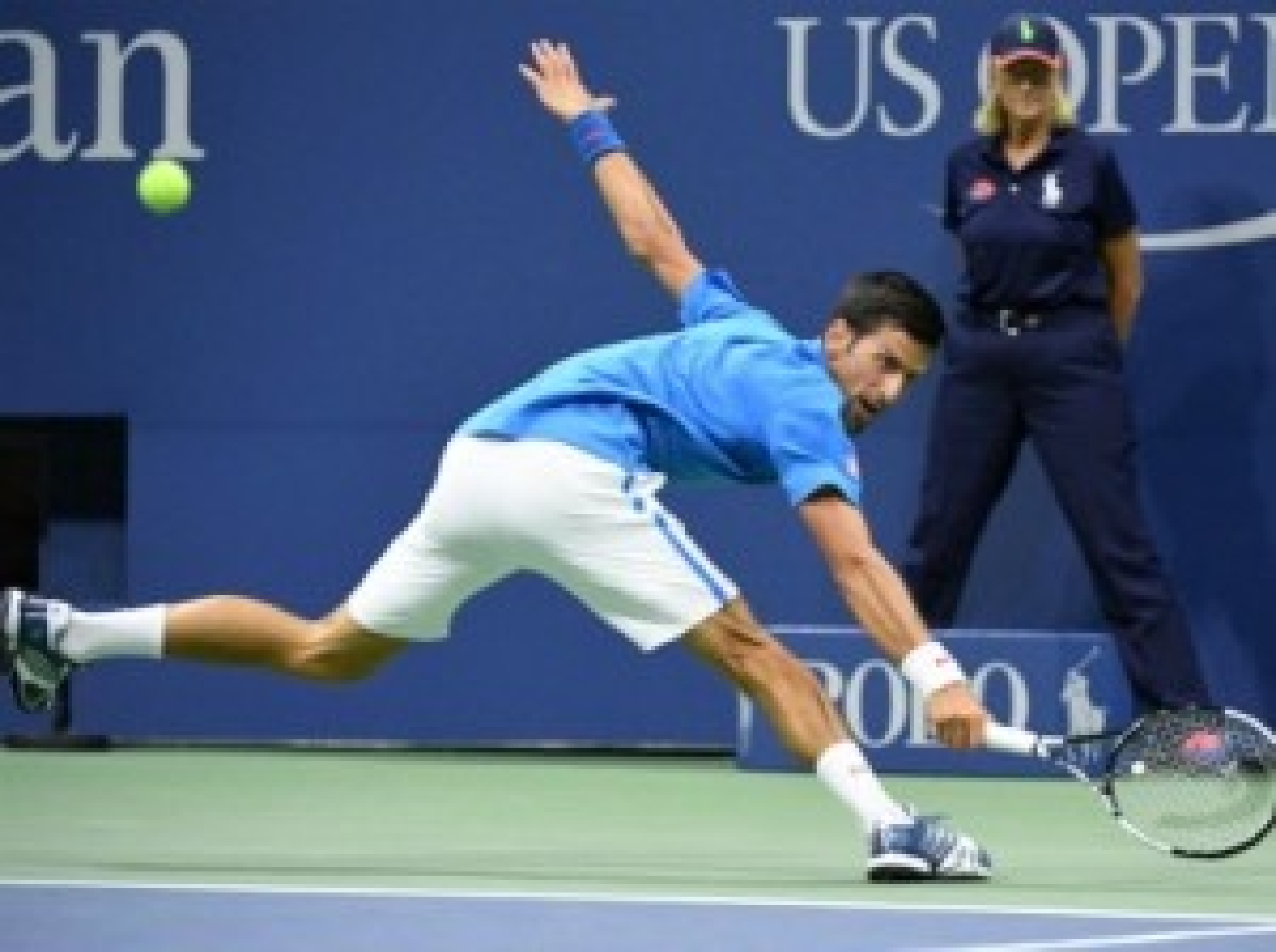 Новак Джокович во втором круге US Open