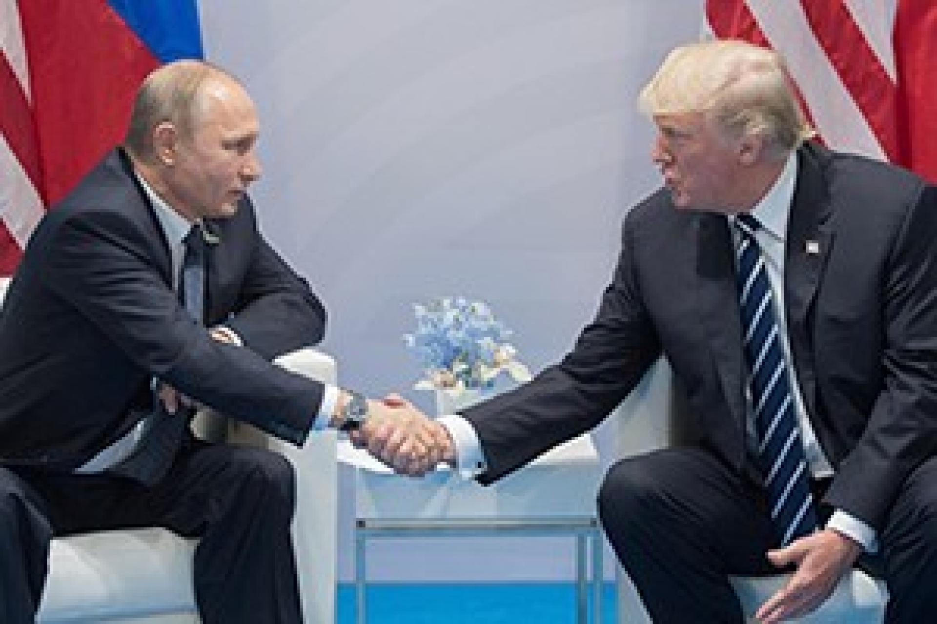 Путин и Трамп проводят встречу в Гамбурге