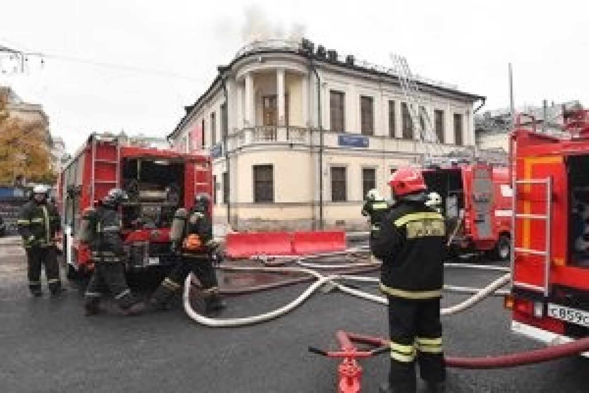 В Москве произошел пожар в Пушкинском музее