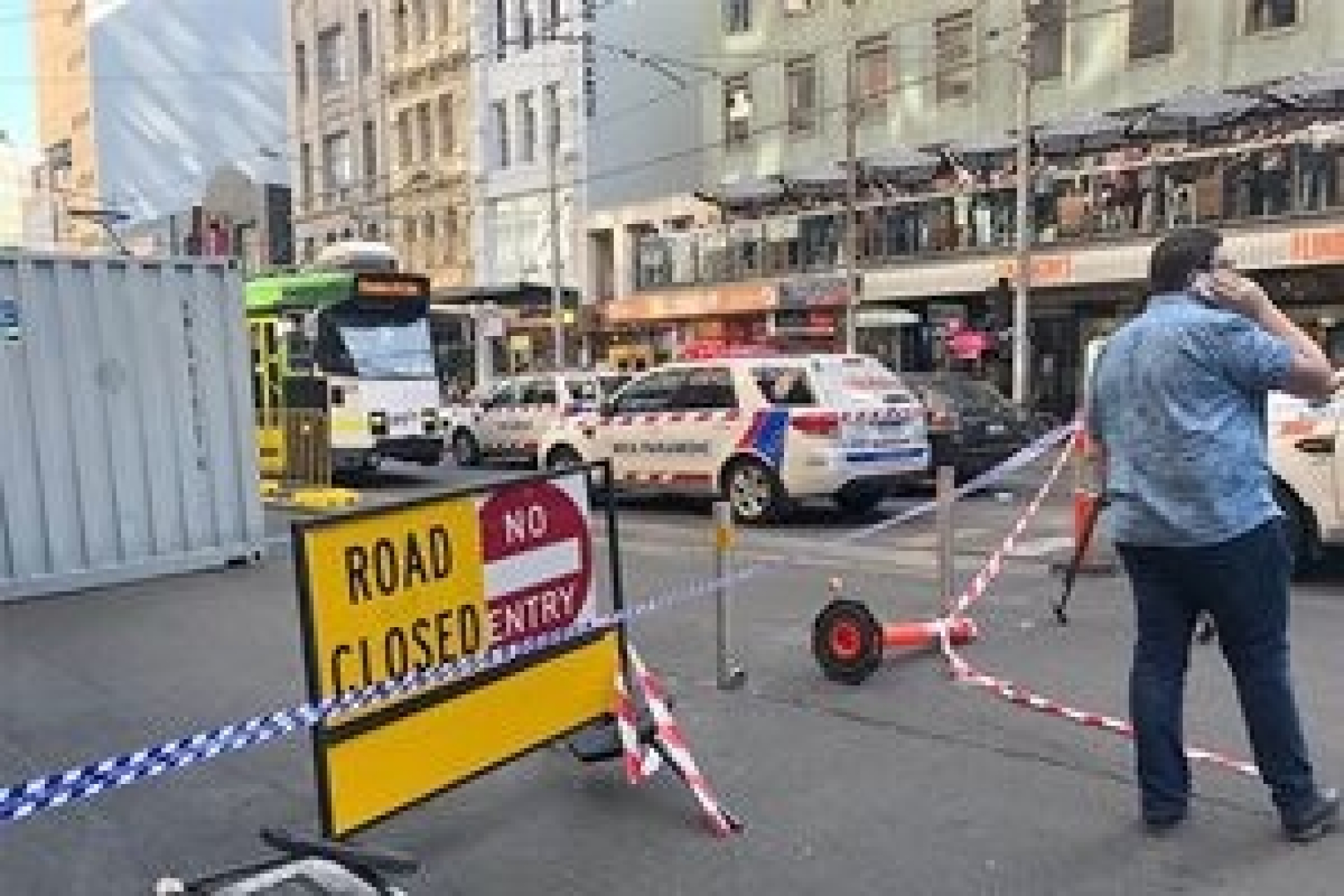 Водитель намерено совершил наезд на людей в Мельбурне