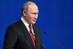 Путин пришел на сессию Россия – Франция