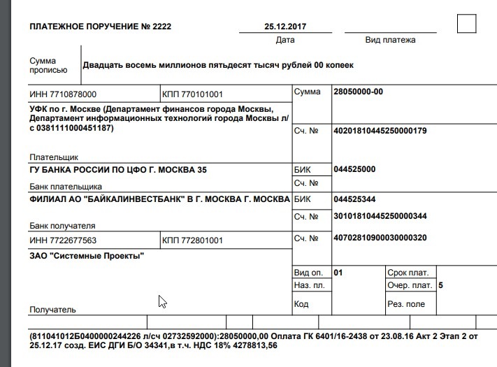 "Распил" бюджета Москвы стал "системным проектом"?