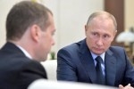 Путин и Медведев поговорили о нацпроектах