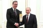 Вучич выразил благодарность Путину за развитие российско-сербских отношений