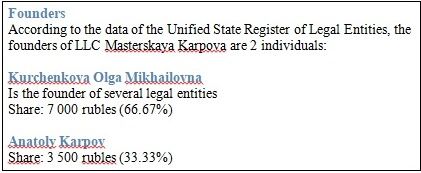 Anatoly Karpov: 