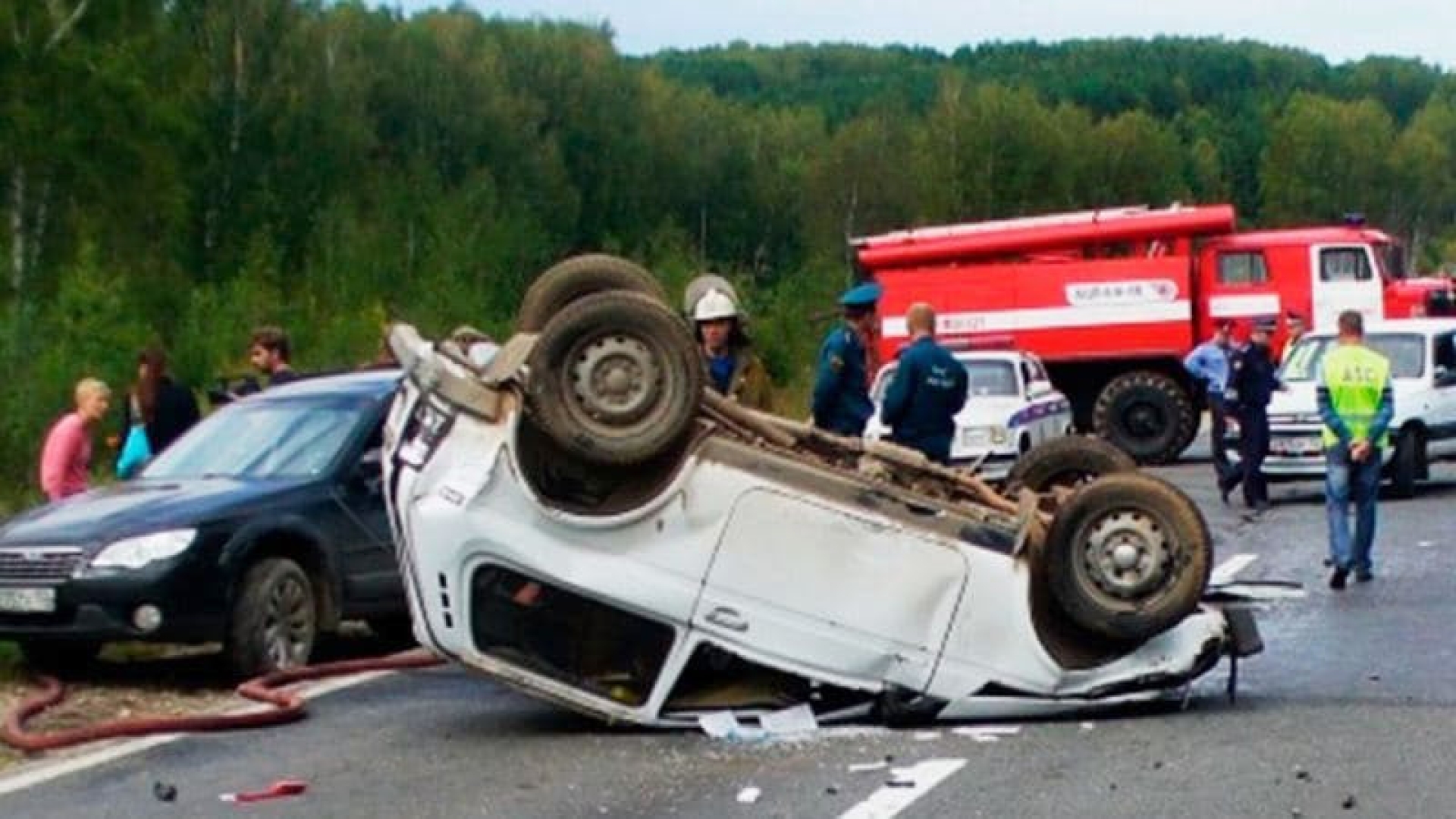 В ДТП под Челябинском пострадали дети