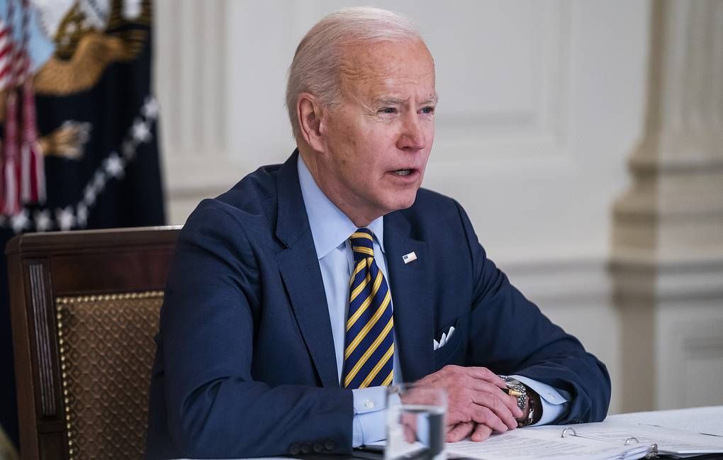 Biden rests on the 