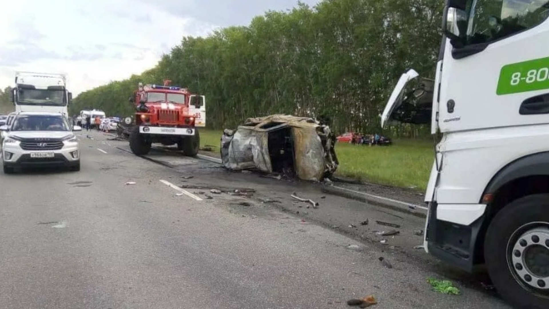 В Башкирии погибли шесть человек в ДТП