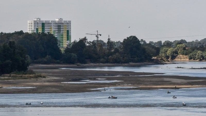 В Краснодарском крае снижен уровень воды