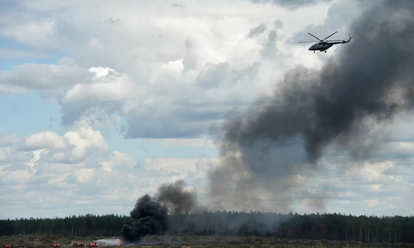 Три человека погибли при крушении самолета Ил-76 под Рязанью