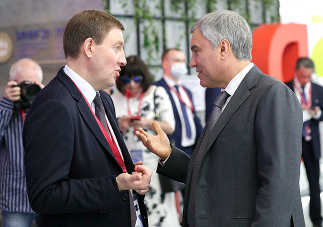 Will Volodin have a new portfolio?