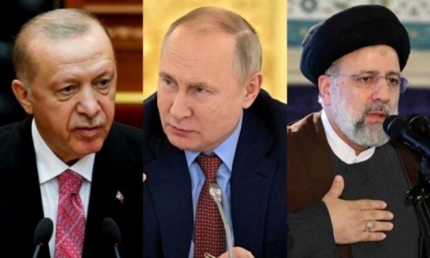Эрдоган намерен обсудить с Путиным и Раиси Сирию