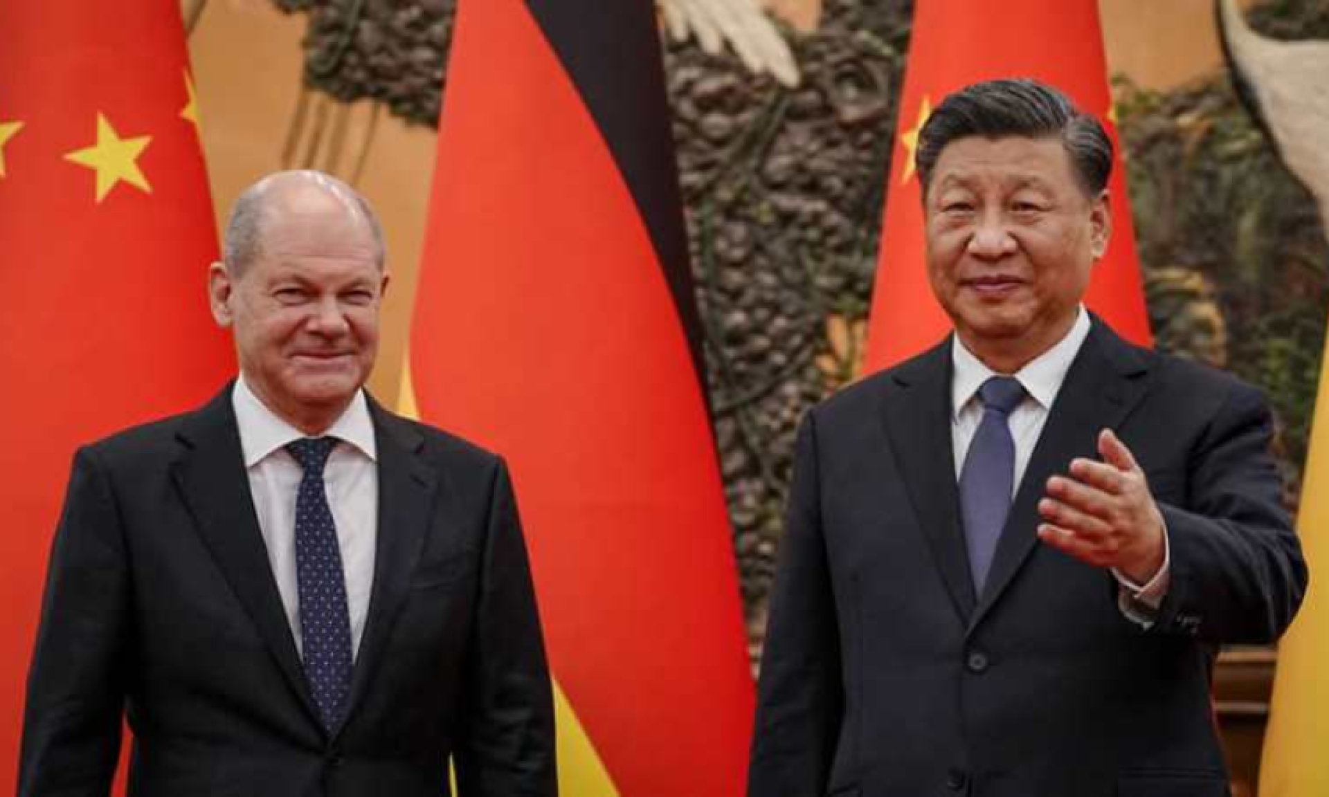 Olaf Scholz's dilemma started in Beijing