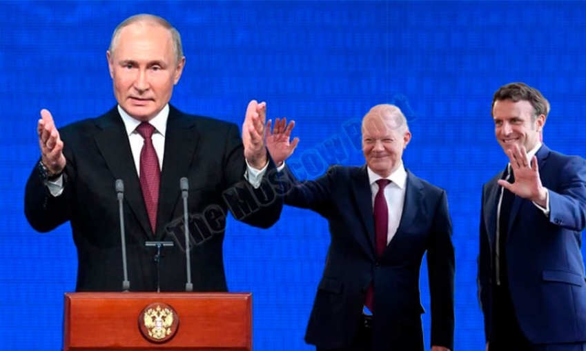 Представитель Кремля Песков заявил о готовности Путина к переговорам с Шольцем и Макроном