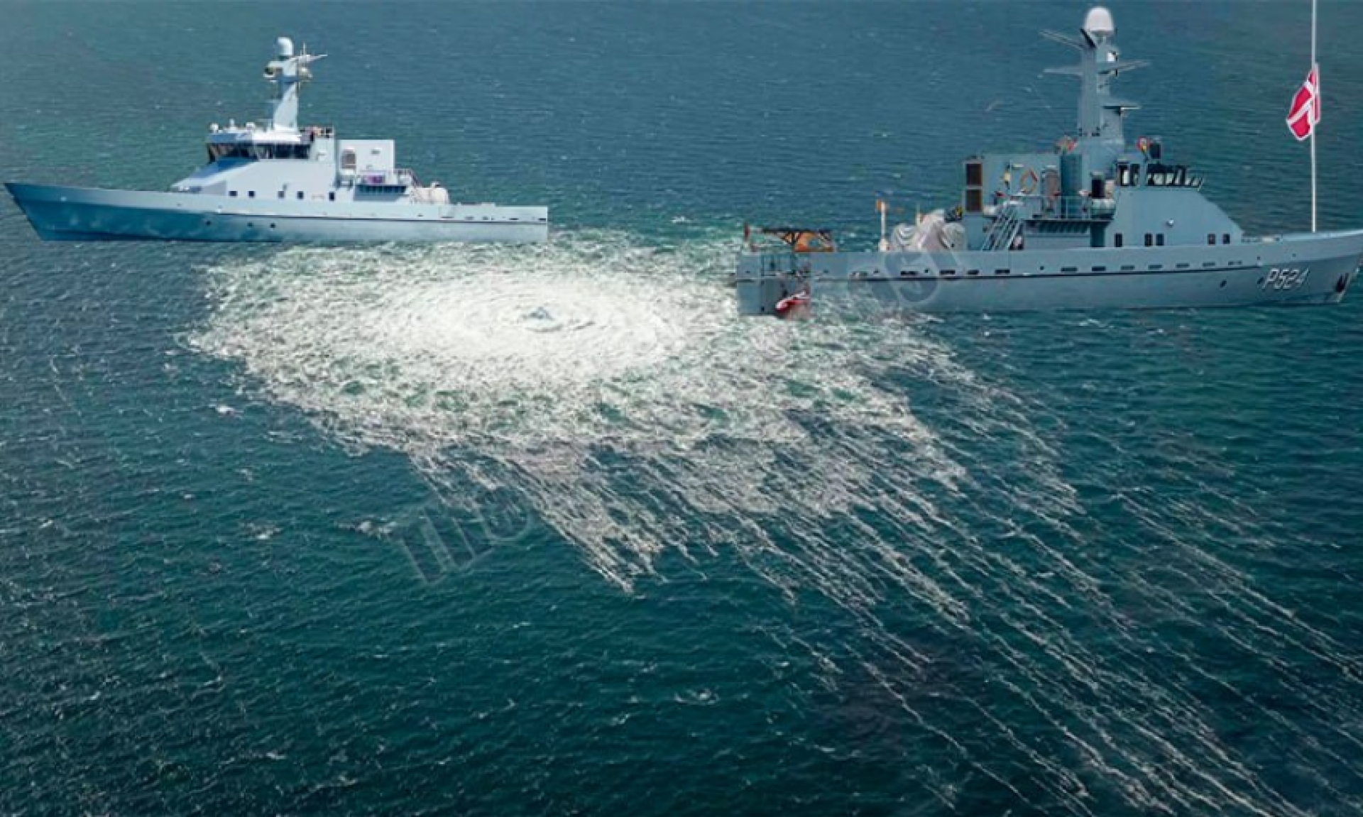 Корабли Швеции и Дании совершали маневры у "Северных потоков" за четыре дня до взрывов