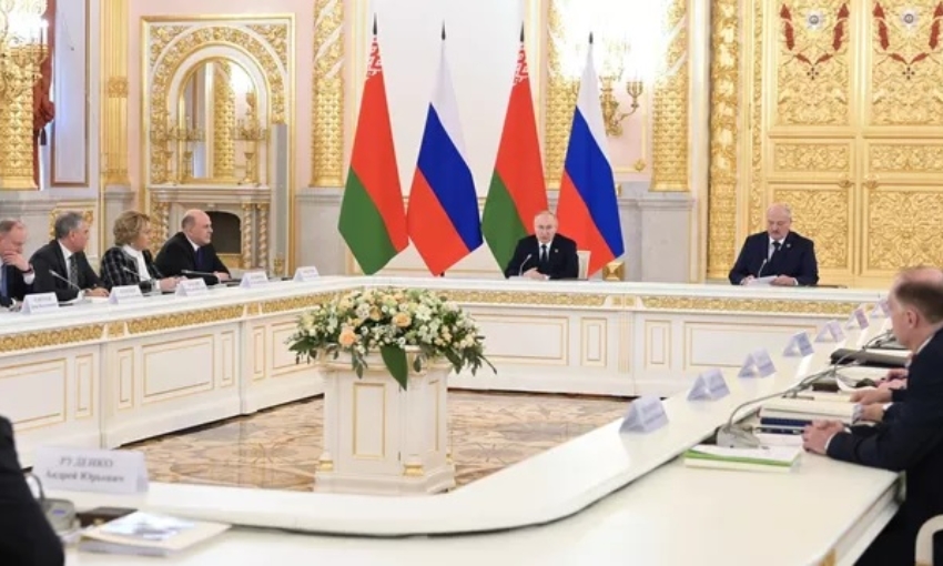 Президент РФ заявил о подготовке концепции безопасности Союзного государства России и Белоруссии