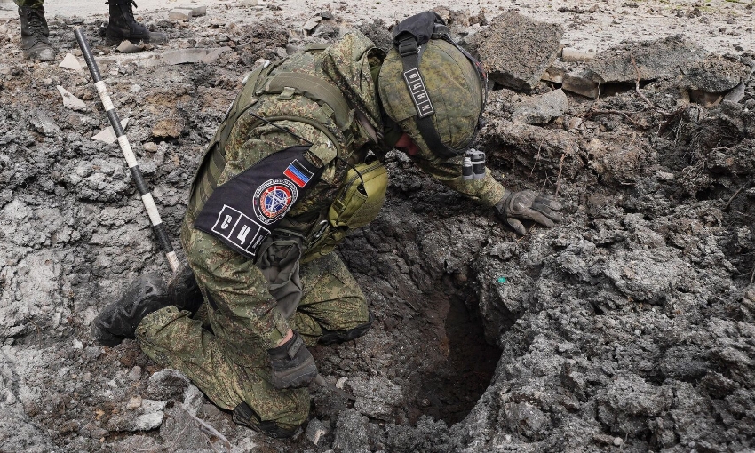 ВСУ обстреляли территорию вблизи собора в Донецке, где шло пасхальное богослужение