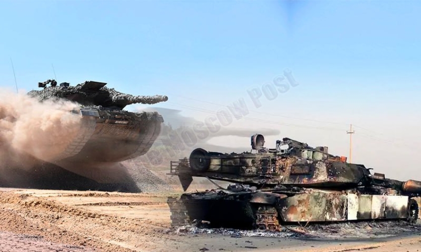 Bild: российские бойцы могут тремя способами уничтожить немецкие танки Leopard на Украине