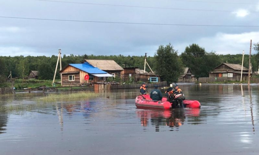 Трасса Хакасия — Тува временно перекрыта из-за разрушения моста