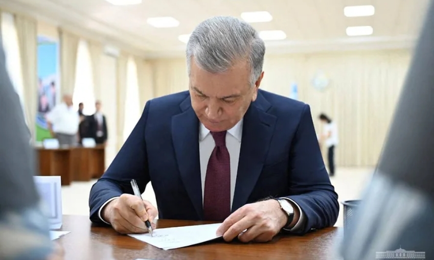 Мирзиёев переизбран президентом Узбекистана