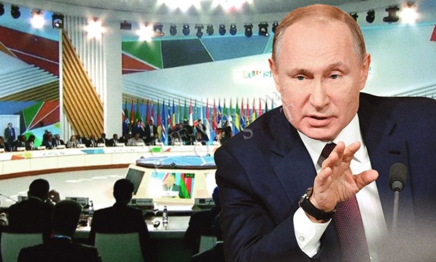 Кремль опубликовал совместное заявление Владимира Путина и лидеров миссии Африки по Украине