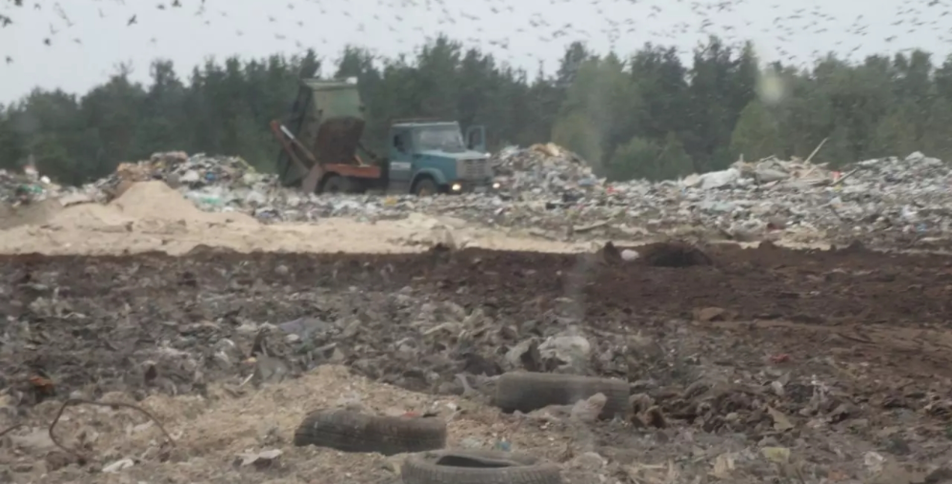 Жители города Балахна в Нижегородской области пожаловались на вонь и свалку