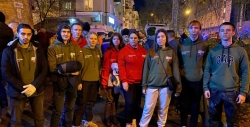 Волонтеры Молодёжного крыла Народного фронта помогают жителям Астрахани, пострадавшим из-за обрушения дома
