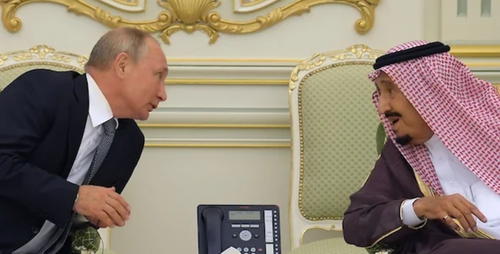 Bloomberg: Визит Путина в Эр-Рияд ознаменует провал усилий США по изоляции РФ