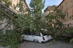 Ураган обесточил Омскую и Самарскую области