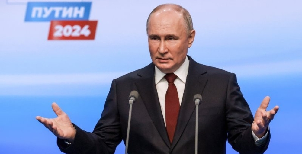 Путин поблагодарил россиян за поддержку на выборах 