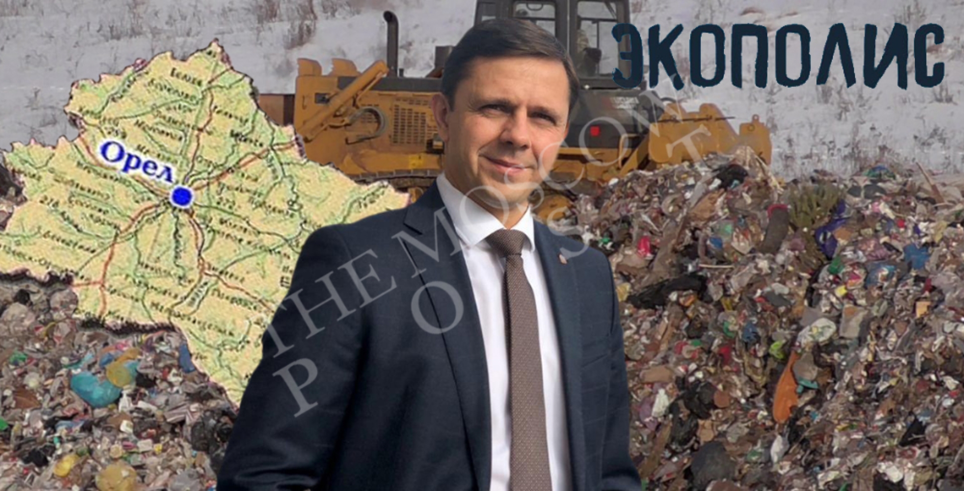 Губернатор Клычков на мусорном полигоне ворон считает?