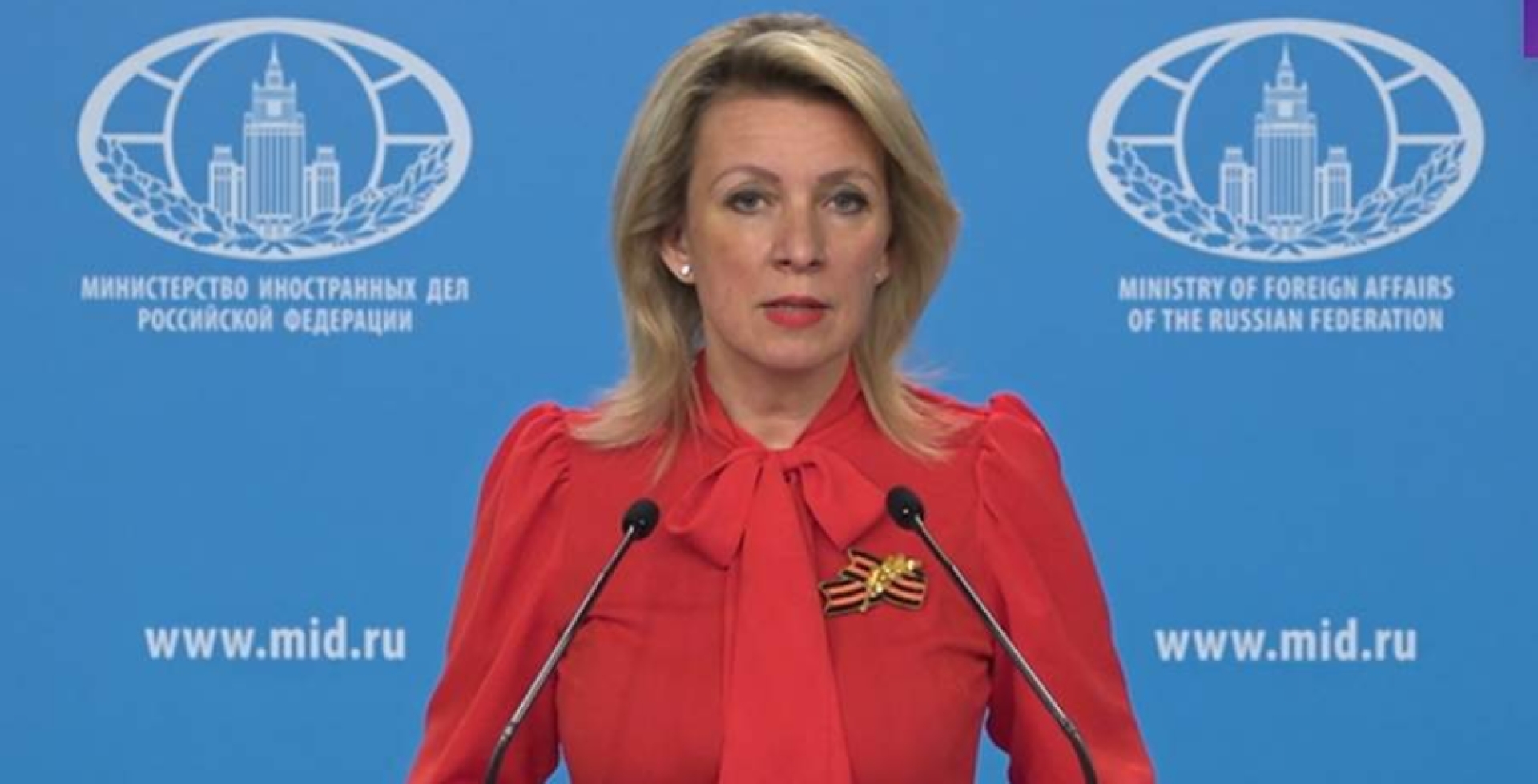 Maria Zakharova spoke about the monstrous humanitarian catastrophe in the Gaza Strip