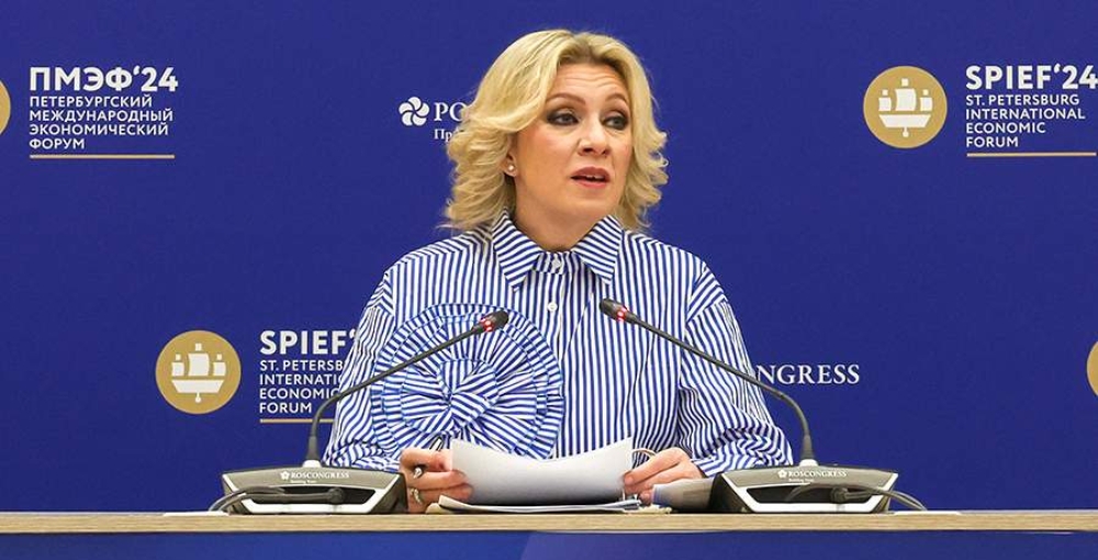 Maria Zakharova: "The French leadership suffers from historical amnesia"