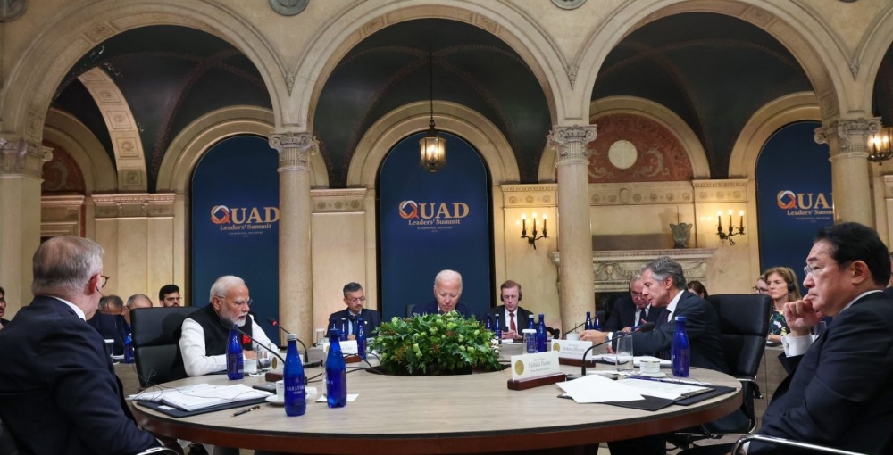 "QUAD" control of Eurasia